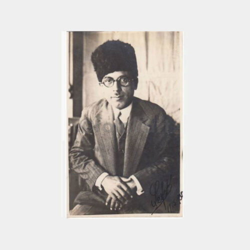 1930 Edremit Kalpaklı Şefik Hoca Fotoğrafı