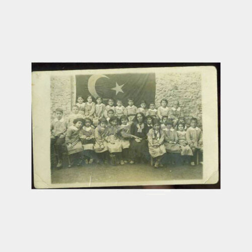 1930 Eyüp İlkokulu Grup -Foto Şen Damgalı- Fotoğraf