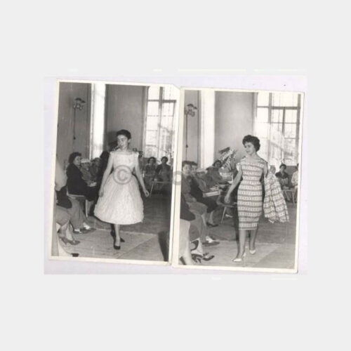 1958 Selçuk Kız Sanat Okulu 5 Adet Fotoğraf