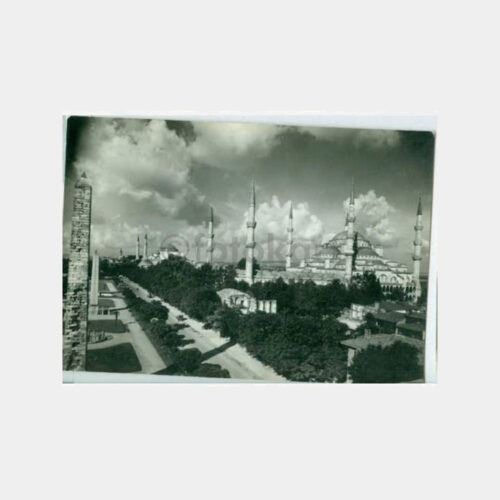 1958 Sultanahmet Meydanı Görünüş Kartpostal