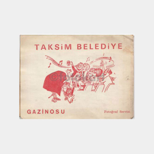 1974 - 19 Aralık Taksim Belediye Kutlama Fotoğraf - Görsel 2