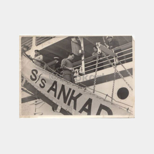 1955 Ankara Vapuru Konulu Yolcular Fotoğrafı