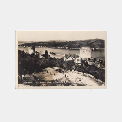 1940 Boğaziçi Vapur Görünüş Kartpostal