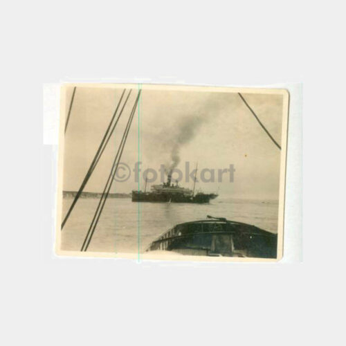 1940 Şilep Gemi Vapur Konulu Fotoğraf