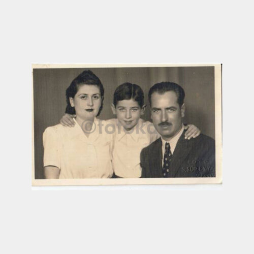 1935 Beyoğlu Foto Süreyya - Aile Konulu Stüdyo Fotoğraf