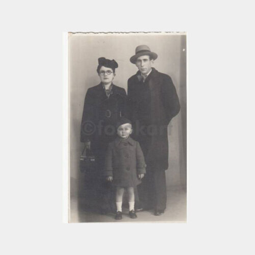 1939 Kayseri Foto Zafer Stüdyo - Aile Konulu Fotoğraf