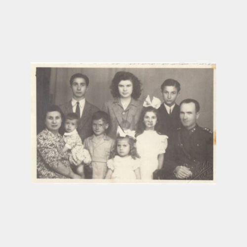 1945 Ankara Foto Aile Stüdyo Grup Fotoğraf