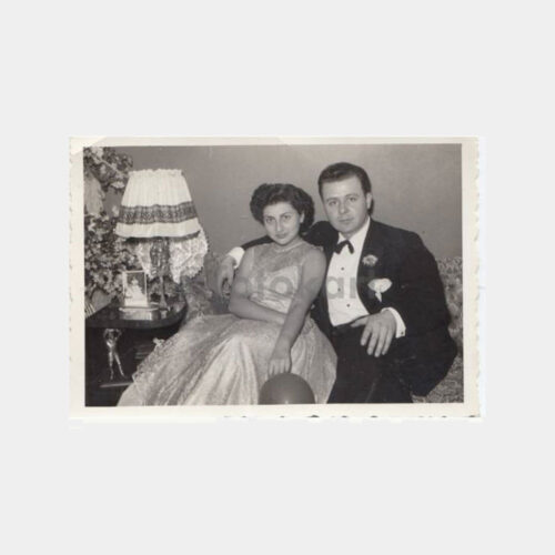 1939 İzmir -Foto Yıldırım- Aile Fotoğraf