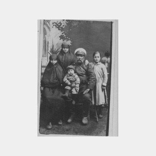 1922 Osmanlı Aile Stüdyo Fotoğraf