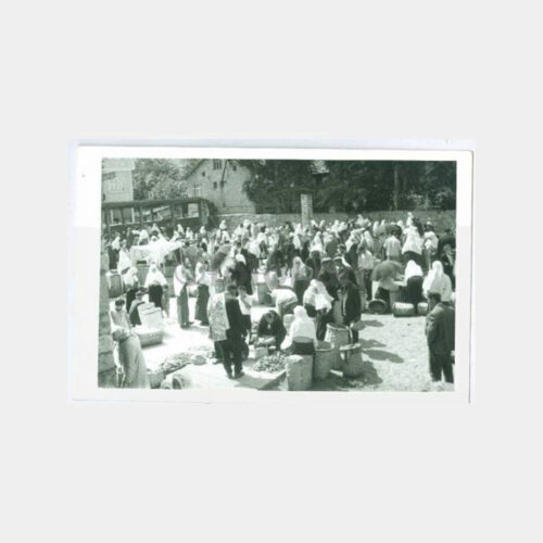 1967 Bartın Köylü Pazarı Görünüş Fotoğraf