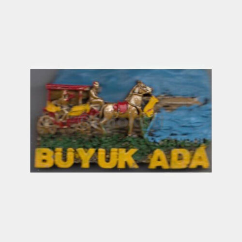 Büyükada Fayton Konulu Magnet