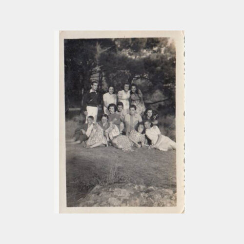 1948 Büyükada Gezisi Konulu 5 Adet Fotoğraf - Görsel 4
