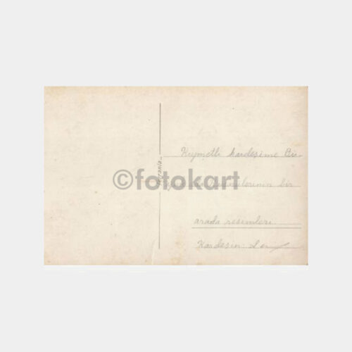 1933 Büyükada Eşekli Gezi Nadir Kartpostal - Görsel 2