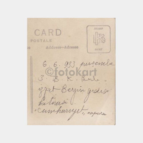 1933 Askeri Grup Cumhuriyet Vapurunda Fotoğraf - Görsel 2