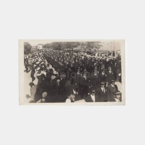 1933 Erkek Lisesi Cumhuriyet Bayramında Fotoğraf