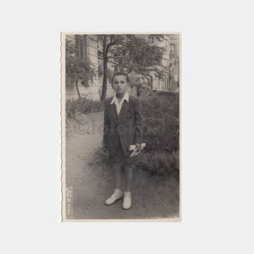 1951 Diploma Töreni Öğrenci Konulu 3 Adet Fotoğraf