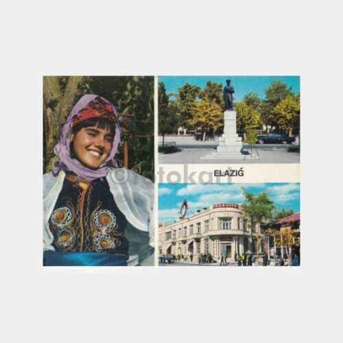 1974 Elazığ Folklor 3 Görünüş Kartpostal