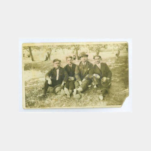 1929 İstanbul Ermeni Grup Görünüş Fotoğraf