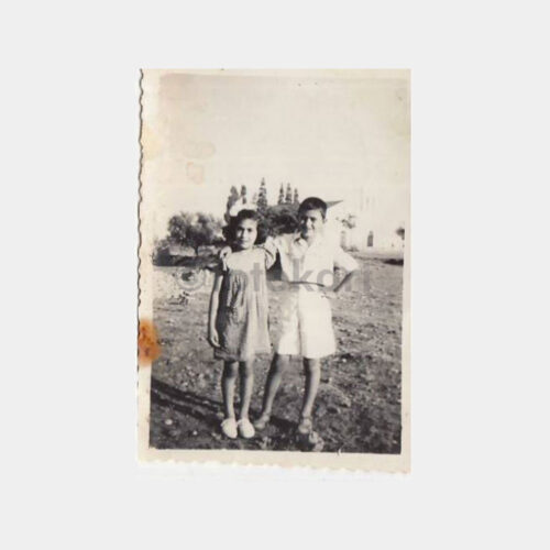 1948 Çocuklar -Ermenice Yazılı- Albüm Fotoğraf