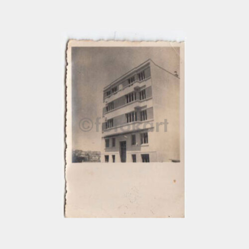 1949 İstanbul Bina Ermenice Konulu 2 Adet Fotoğraf