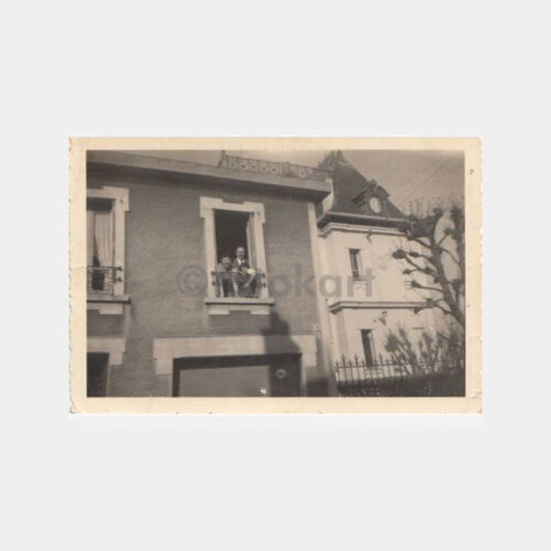 1949 İstanbul Bina Ermenice Konulu 2 Adet Fotoğraf - Görsel 3