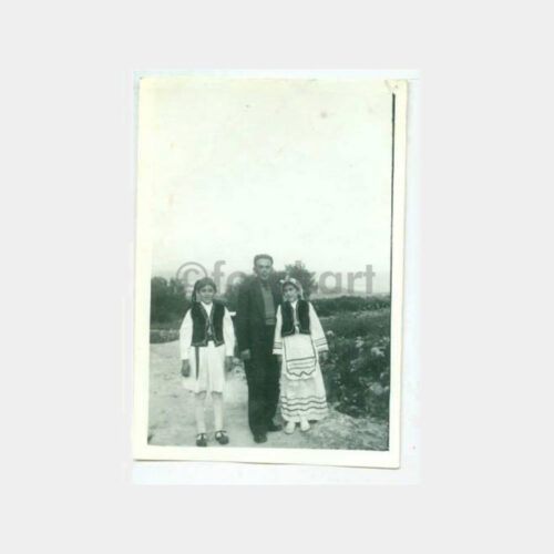 1950 Ermenice Folklor Kızlar Görünüş Fotoğraf