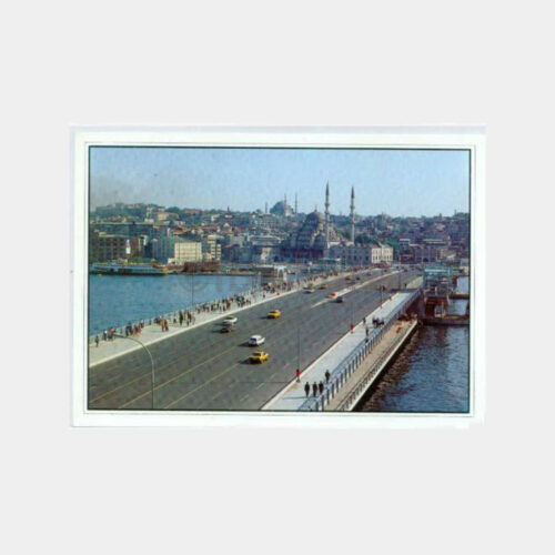 1995 Yeni Galata Köprüsü Konulu Kartpostal