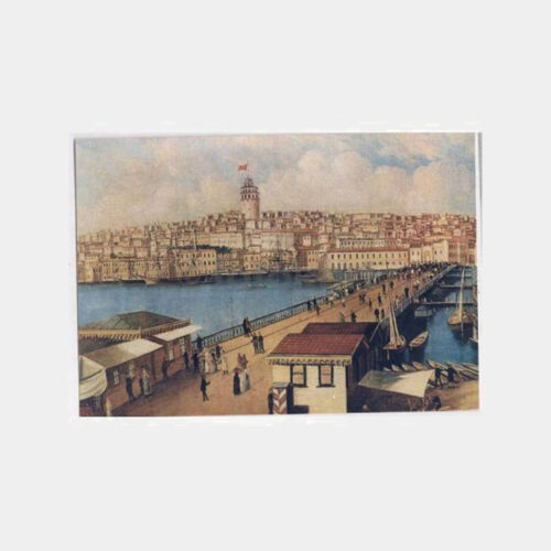 Galata Köprüsü Konulu Tablo Fotoğraf