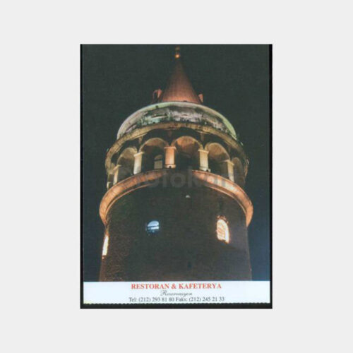 Galata Kulesi Restoran Konulu Kartpostal