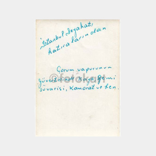 1951 Çorum Gemisi Süvari Kaptan Fotoğrafı - Görsel 2