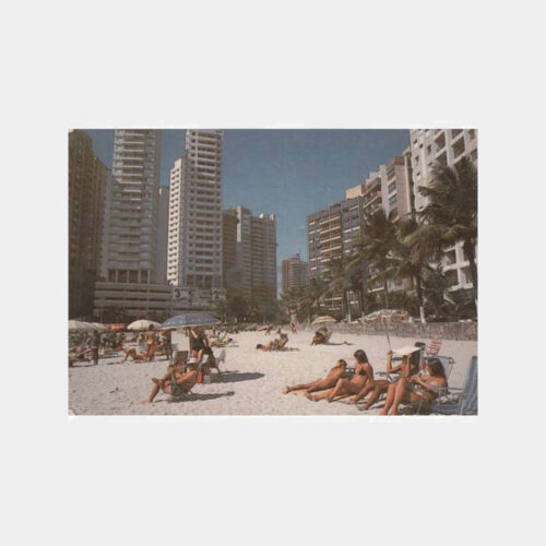 1988 Brezilya Santos Gemi Posta Damgalı Kartpostal