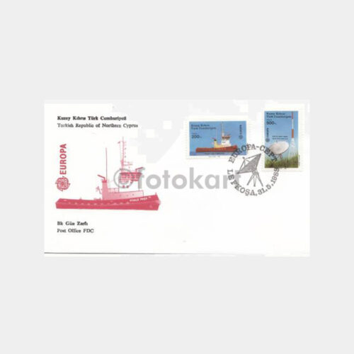 1988 KKTC Europa CEPT Piyalepaşa Gemisi FDC
