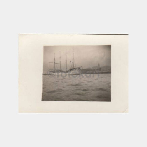 1947 İsveç Okul Gemisi Albatros Yelkenlisi Fotoğraf