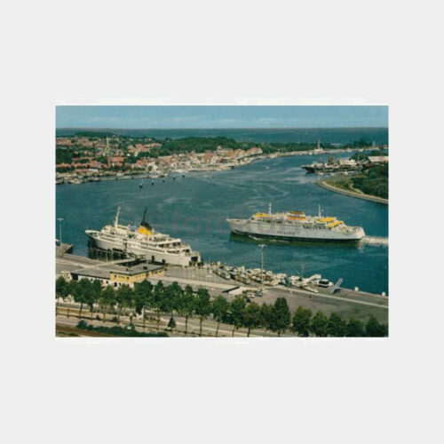 1977 Baltık Denizi Gemileri Görünüş Kartpostal