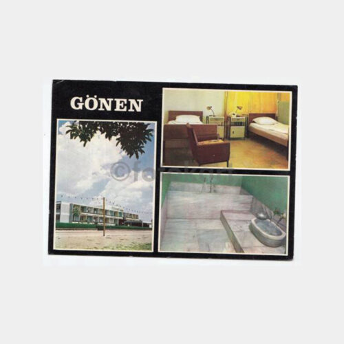 Gönen Termal Tesisleri Konulu Kartpostal