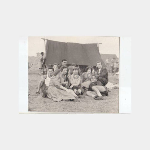 1961 İzci Kampı Misafir Hocalar Konulu Fotoğraf