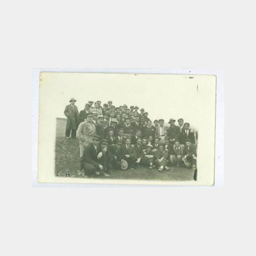 1932 Tarih Hocası ile Gezinti Öğrenciler Fotoğraf