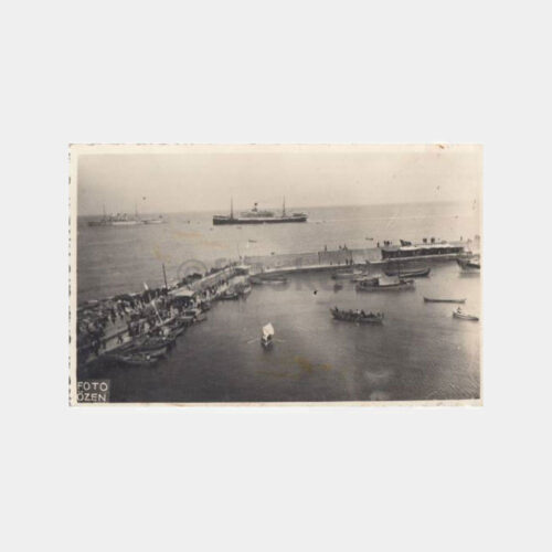 1938 İnebolu Sahilden Görünüş Konulu Fotokart