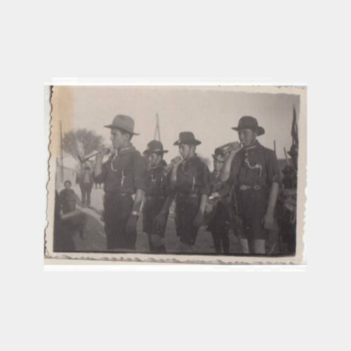 1940 İzcilik Konulu 3 Adet Fotoğraf
