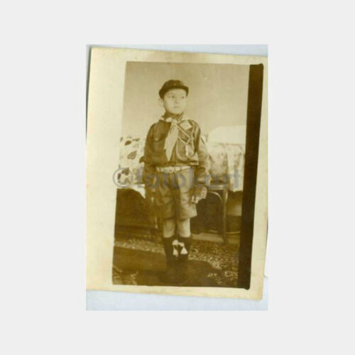 1940 İzci Çocuk Konulu Fotoğraf