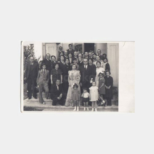 1950 İzmirli Aile Grup Konulu Fotoğraf