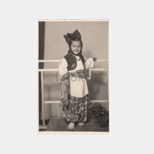 1940 İzmir Kestelli -Foto Baradan- Folklor Fotoğraf