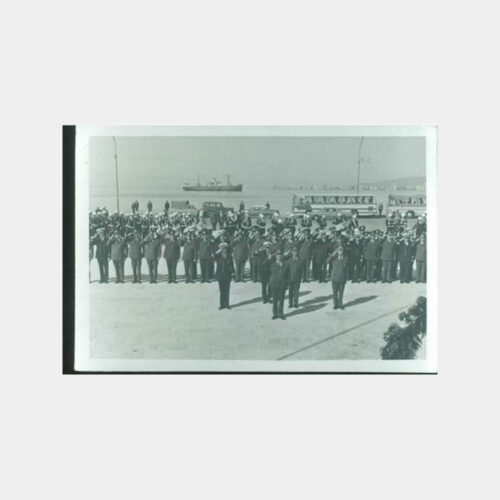 İzmir Limanı Askeri Tören Konulu Fotoğraf