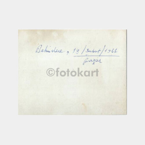1961 İzmit Bekirdere Subay Asker Konulu Fotoğraf - Görsel 2