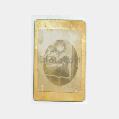 1900 Çocuklar 2 Adet Kabinet Fotoğraf - Görsel 3