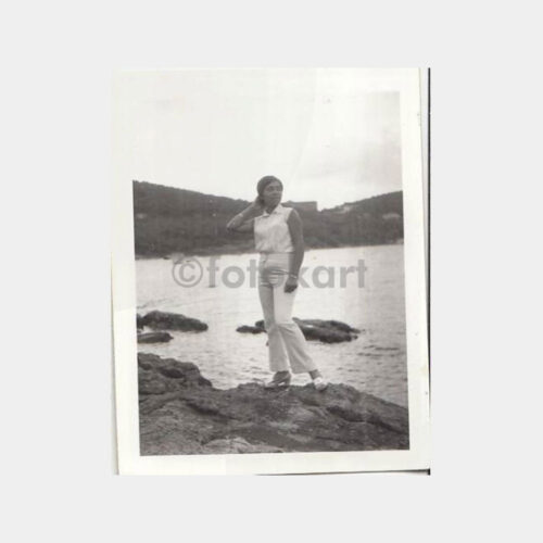 1960 Büyükada Gezisi Kadın Konulu Fotoğraf