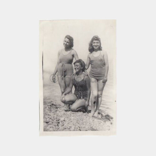 1946 Çınarcık Plaj Kamp Hatırası Kadınlar Fotoğraf