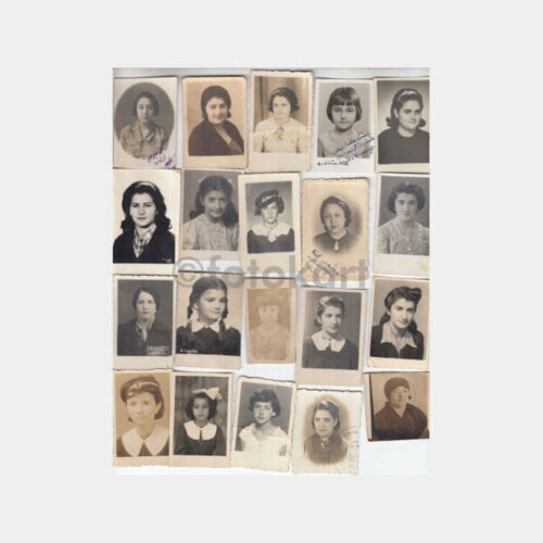 Kadın Vesikalık Fotoğraflar Lotu - 34 Adet