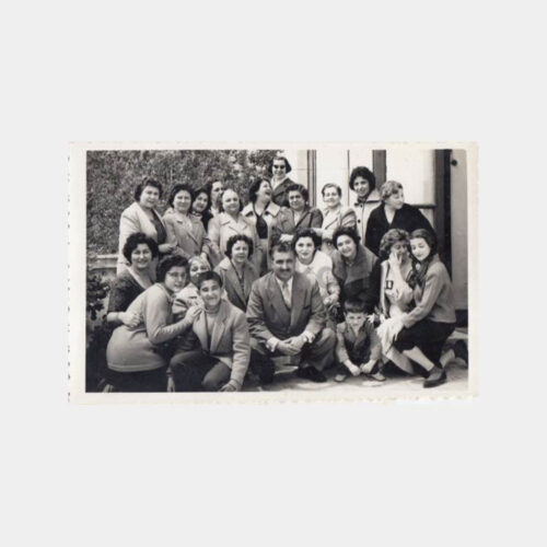 1960 Tekirdağ - Kadınlar Grubu Konulu Fotoğraf