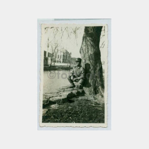 1947 Kağıthane Sadabad Önü Asker Fotoğraf